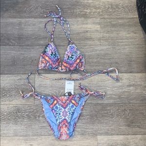 Nanette Lepore Bikini With Pattern Design